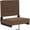 Brown, variant on Flash Furniture Grandstand Comfort Seats by Flash - 500 lb. Rated Lightweight Stadium Chair with Handle & Ultra-Padded Seat, Brown