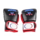 thumbnail image 1 of Guantes de entrenamiento de boxeo transpirables y ajustables guantes de Boxeo de cuero, con anillos de gancho, para hombres, mujeres, adultos, niños, 8 onzas de negro, 8 onzas, 1 of 10