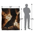 thumbnail image 5 of Batman Begins - Batman Blanket, 50' x 60' Batman Begins Poster Silky Touch Sherpa Back Super Soft Throw Blanket, 5 of 5