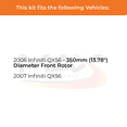 thumbnail image 2 of MAX Advanced Brakes - Brake Kit For 2006-2007 Nissan Armada| Carbon Ceramic Brake Pad and Rotor Kit Front and Rear| Daily Driving OE Replacement Brake Rotors, 2 of 9