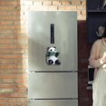 thumbnail image 1 of Panda 3D de Souvenir Cocina Refrigerador Etiqueta de Tablero de anuncios de oficina Regalos decorativos Adornos Material de sentado comer bambú perfecl Imanes de refrigerador, 1 of 8