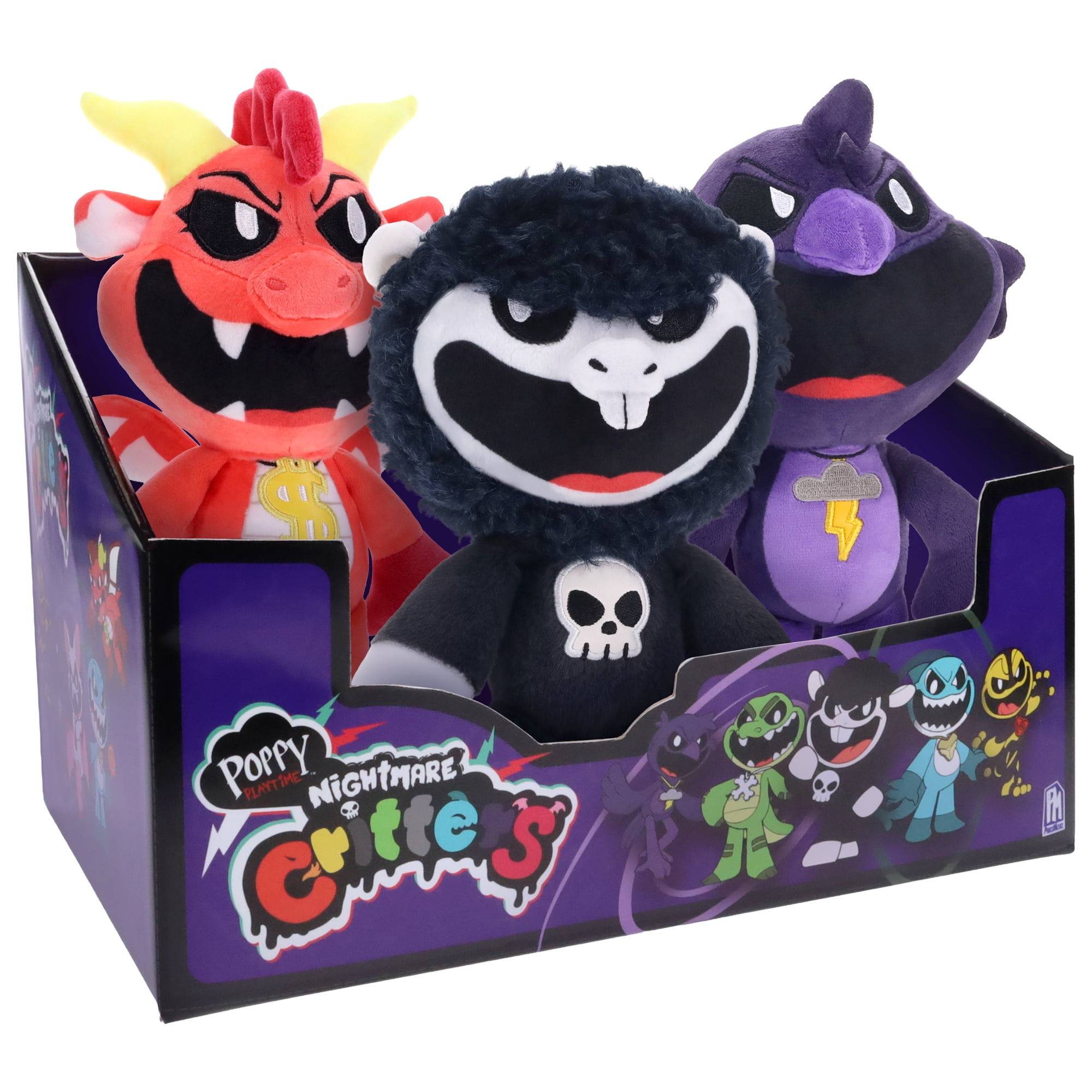 Poppy Playtime Mystery Collectible Plush Assortment Series 4 Nightmare Critters Collection Officially Licensed Plush by PhatMojo