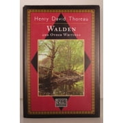 Walden and other writings (Hardcover) by Henry David Thoreau