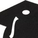 thumbnail image 5 of Símbolo de Sombrero de Graduación Posavaso de Botel Adornos Decorativos Graduación Negro perfecl tapete de copa, 5 of 8