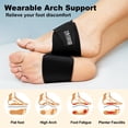 thumbnail image 2 of Insertos de soporte de arco ZAIWOO 2 alturas ajustables para mujeres y hombres, 2 of 7