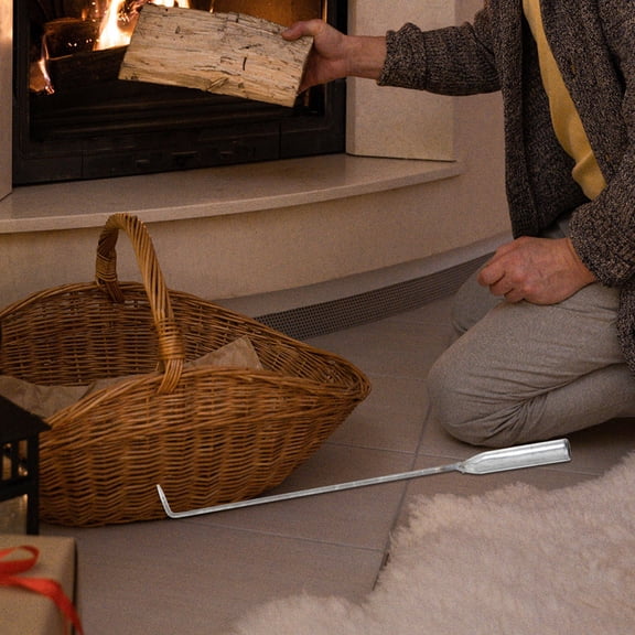 LOLIPPYY 5 Pcs Fire Pit Accessories With Steel For Indoor Fireplace Tool