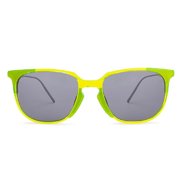 CALVIN KLEIN CK 19700S 756 Sunglasses Crystal Neon Yellow 