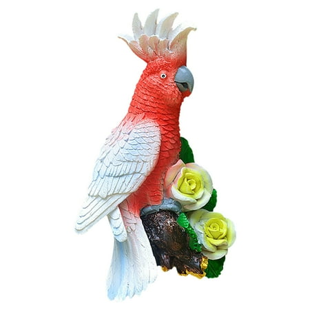 

Qufokar Bedroom Closet Doors Wall Mount Hooks Heavy Duty Adhesive Parrot Decoration Gardening Sculpture Hook Resin Home Crafts Decoration Hangs