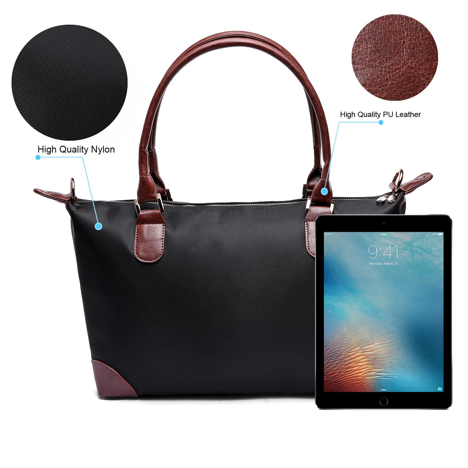 Entchin Women's Slouchy Hobo Bag Large Capacity Shoulder Tote Purse,Adjustable Strap