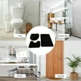 thumbnail image 3 of Clearance,aoksee 3PC Solid Color Bathroom Rug Set Bathroom Toilet Soft Carpet Non Slip Mat Bathroom Toilet Floor Mat Household Supplies, 3 of 8