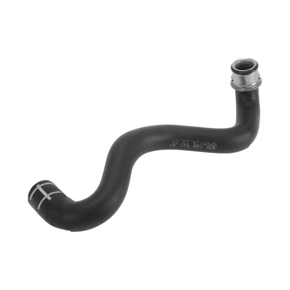 Unique Bargains Radiator Hose Heater Hose Radiator Outlet Hose Pipe No.97010642101 for Porsche Panamera 2010-2016 4.8 LITER 3.6 LITER Rubber Coolant Pipe Black 1 Pc