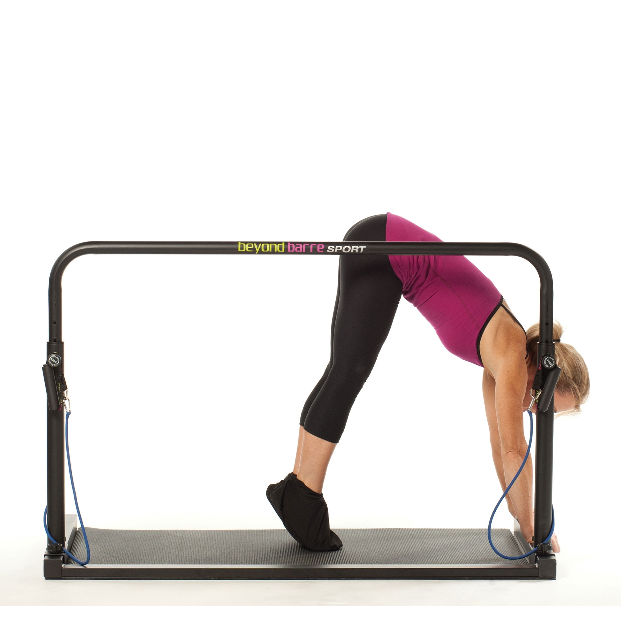 Beyond Barre Ballet Home Workout Sport Set w/ Glider System & Instructional DVDs