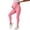 Pink, variant on akafmk Maternity Clothes, Maternity Leggings Stretchy Yoga Pants Butt Lifting High Waist Soft Pregnancy Pants for Workout Gym Sports, Size L