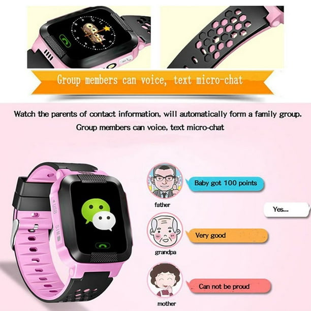 DS39 GPS Smart Watch With Camera Flashlight Baby Watch SOS Call Location  Device Tracker for Kid Safe Smartwatch 