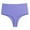Purple, variant on Bigersell Women Panties Clearance Long Underwear Women Cheeky Panty Style P-338 Nylon Brief Panties Thong Briefs Mid Waist Women Cheeky Panties Purple 3Xl