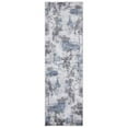 thumbnail image 1 of Concord Global Trading 80262 2 x 7 ft. Brighton Pacific Abstract Runner Rug, Gray, 1 of 1