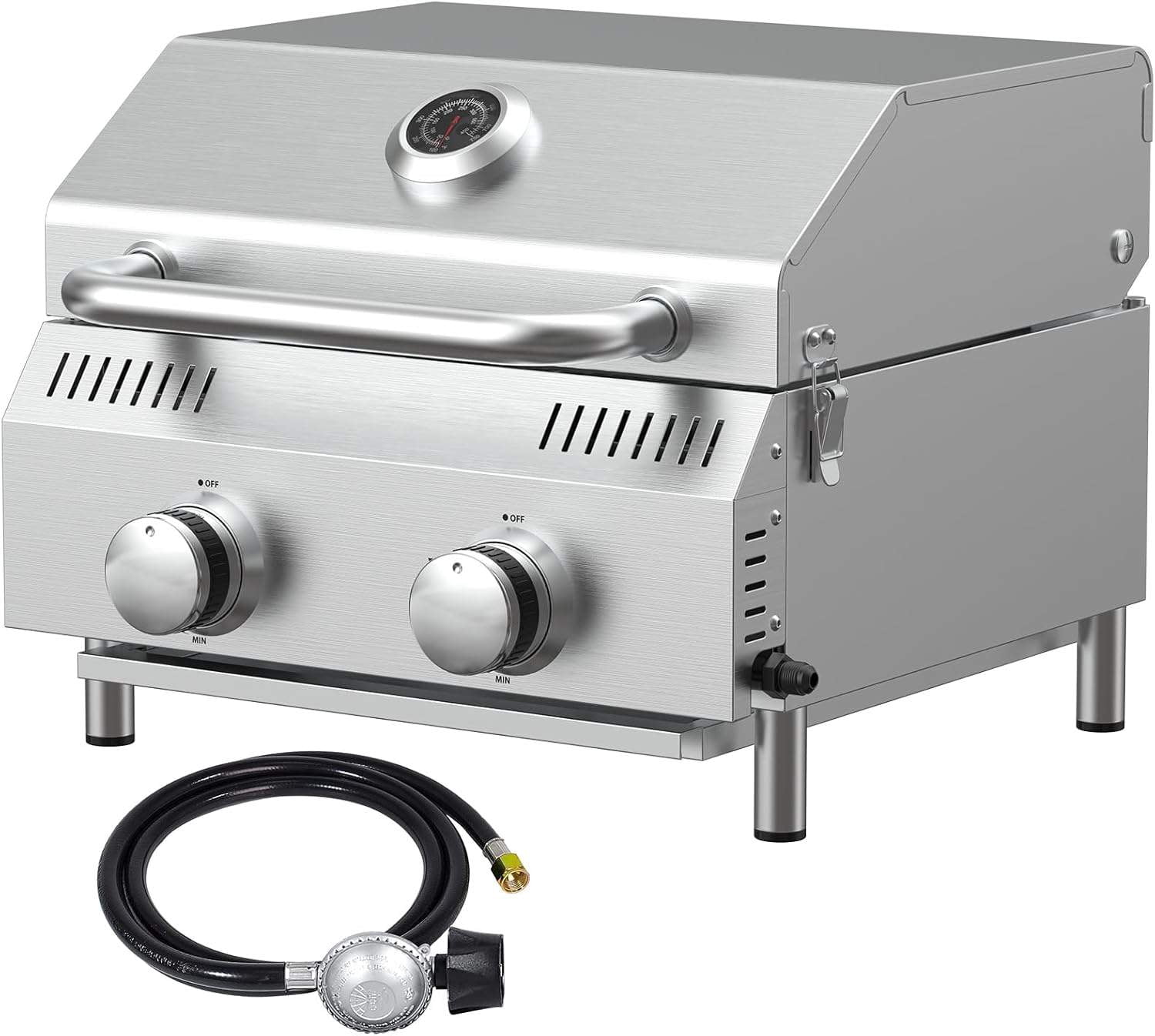 バーベキュー・調理用品 UNIFLAME Table Top Burner US-DII Uniflame Portable Gas Grill - Walmart.com