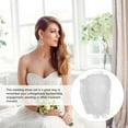 thumbnail image 3 of unbranded Velo Floral Transparente Para Novia Accesorio De Para Ocasiones Especiales, 3 of 8