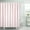 Pink, variant on Shower Curtain Waterproof White Stripe Striped Stamp Yellow Sleepwear Apparel Products Vertical Polyester Fabric 72 x 72 Inches Set with Hooks
