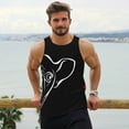 thumbnail image 6 of Yiaed French Bulldog Print Mens Compression Shirt Slimming Body Shaper Vest Workout Tank Tops Abs Abdomen Undershirts-Small, 6 of 7