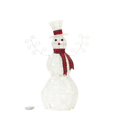 thumbnail image 3 of Melrose LED Lighted Snowman Christmas Tabletop Decorations - 36.5" - Set of 2, 3 of 3