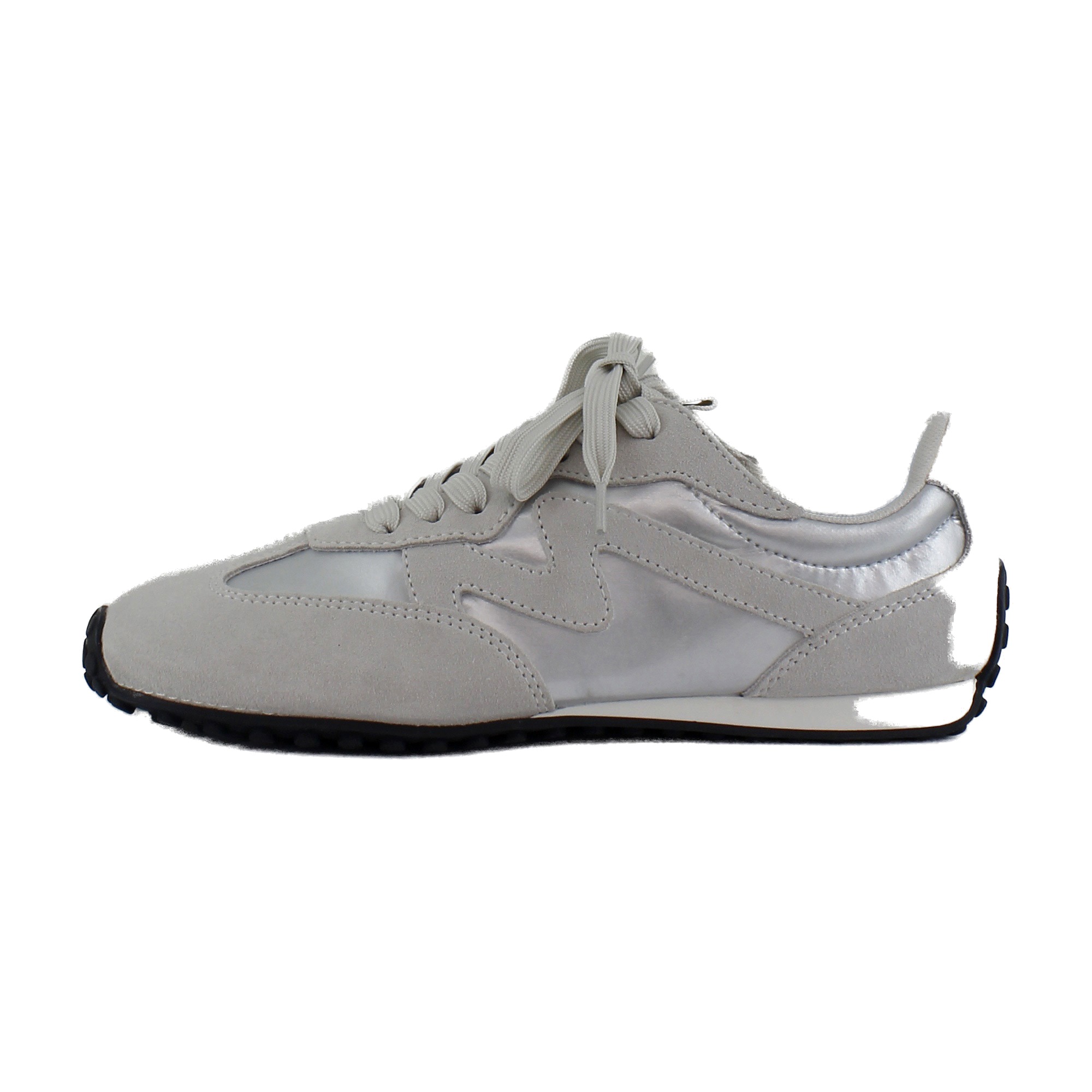 Tenis de moda para mujer Casper, gris/plata, talla 8 M 2