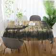 thumbnail image 4 of Qxltty Forest Deer Shadow Square Tablecloth 54×72in Thick Wrinkle Resistant Heat Proof Durable Table Cover for Dining Table, 4 of 9