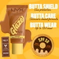 thumbnail image 5 of NYX Professional Makeup Buttermelt Glaze Tinted Moisturizer, SPF 30, Praline Butta, Ally Skin Types, 1.01 fl oz, 5 of 13