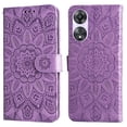 thumbnail image 4 of Funda tipo cartera GANGXUN para OPPO A78 5G , diseño girasol, cuero PU, soporte, cierre magnético, tarjetero, 4 of 5