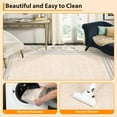thumbnail image 4 of FairOnly 9'x12' Beige Geometric Area Rugs Soft Stain-Resistant Rugs for Kitchen Family Room Nursery Carpet Area Rug, 4 of 6