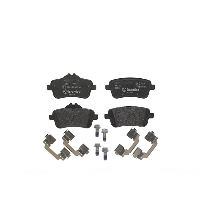 Balatas Bajos Metales Gle63 Amg 2016 A 2019 Mercedes-Benz Tras BREMBO .