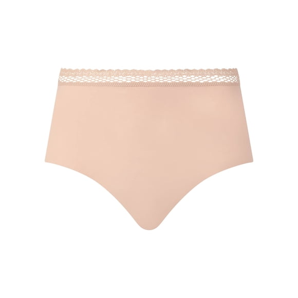 Chantelle Braguitas de cintura alta para mujer - Cozy Chic, invisibles, transpirables Nude S (Small)