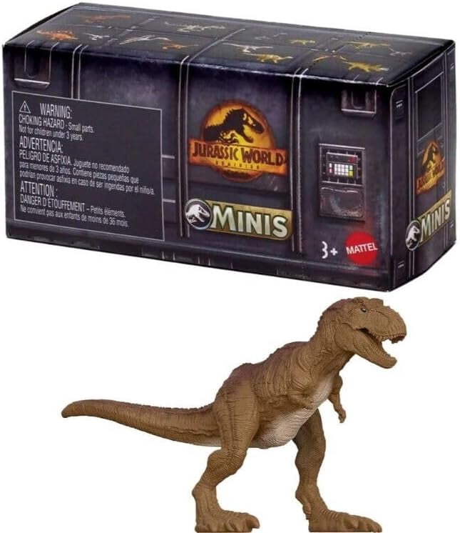 Jurassic World Dominion Mystery Mini Figures 5 Pack Bundle