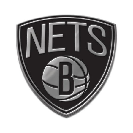 WinCraft Brooklyn Nets Team Chrome Car Emblem