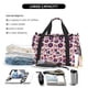 thumbnail image 5 of Balery Skull lips record Guitar Bolsa de Gimnasio para Mujeres, Bolsa de Viaje con Bolsillo Húmedo, Bolsa de Fin de Semana para Mujeres, Bolsa de Viaje Resistente al Agua, 5 of 7