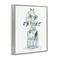 thumbnail image 4 of Stupell Industries Soft Blue & White Flowers Botanical & Floral Painting Gray Framed Art Print Wall Art, 11 x 14, 4 of 10