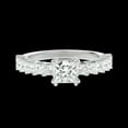 thumbnail image 5 of 2.24 Ct Luxurious Princess Cut Moissanite Diamond (D/VVS1) Engagement Ring for Ladies in 18K White Gold Size 4 by Diamond-Capitals, 5 of 8