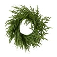 thumbnail image 6 of balikha 50cm Green Artificial Christmas Wreath Realistic Multipurpose Xmas Garland Front Door Wreath for Entryway Decor Lightweight A, 6 of 9
