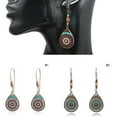thumbnail image 3 of Dangle Earrings Boho Hollow National Style Bohemian Drop Earrings Hoop Earrings, 3 of 10