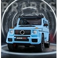 thumbnail image 4 of CHUNYAN 1:18 Mercedes-Benz G800 alloy car model simulates sound and light pulls back toy car off-road vehicle toys, 4 of 8