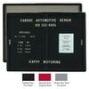 Aarco Products RSB3648GG Enclosed Radius Design Bulletin Board - Medium Grey