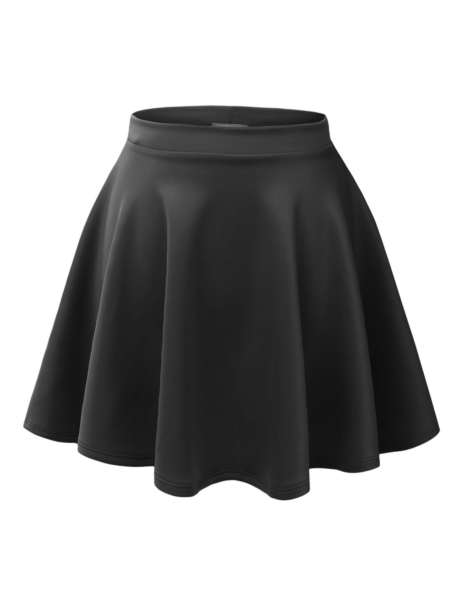 Black skater skirt clearance cheap