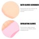 thumbnail image 3 of unbranded Guantes Para Exfoliar Cuerpo En Ducha Color Rosa Portátiles Y Duraderos Para Uso Diario, 3 of 6
