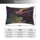 thumbnail image 2 of Fotbe Rainbow Scales Fantasy Dragon Funda de Almohada Decorativa Estilo Occidental, Lujo en Algodón, Fundas para Almohadas King, Cojín Estampado para Decoración del Hogar-16"x24", 2 of 6