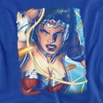 thumbnail image 2 of JLA Scowl Women's T Shirt, Royal, Small, 2 of 6