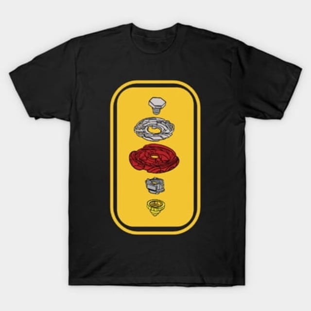 Beyblade Let It Rip Spinning Top Battle Retro Toy Fan Top Unisex T-Shirt, sizes up to 3XL