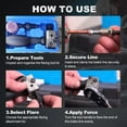 thumbnail image 6 of SNGMN Tools, Automotive - 4.75mm Brake Line Expander Tool, Oil Pipe & Air Conditioning Pipe Hole Expansion Head, Auto Repair Reamer for Car Maintenance, 6 of 9