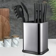 thumbnail image 4 of asddcavvf Stainless Steel Kitchenware Storage Bucket Storage Rack 3 Tier Dish Drying Rack, 4 of 8