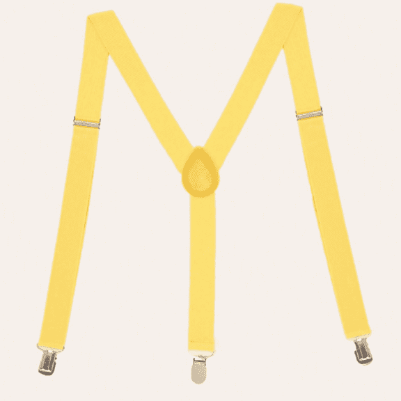 FLORNIX Men'S Suspenders Flexible Mens Suspenders No Deformation Suitable for All Seasons Suspenders for Men Heavy Duty,Yellow