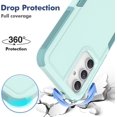 thumbnail image 2 of czcpp-for Samsung Galaxy S23 FE Heavy Duty Case with One Screen Protector, Shockproof Protective Drop Protection Phone Case Full Body Protection Hard Case,Green, 2 of 4